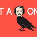 Wstawiaj, gdzie chcesz, twarz Edgara Allana Poe
