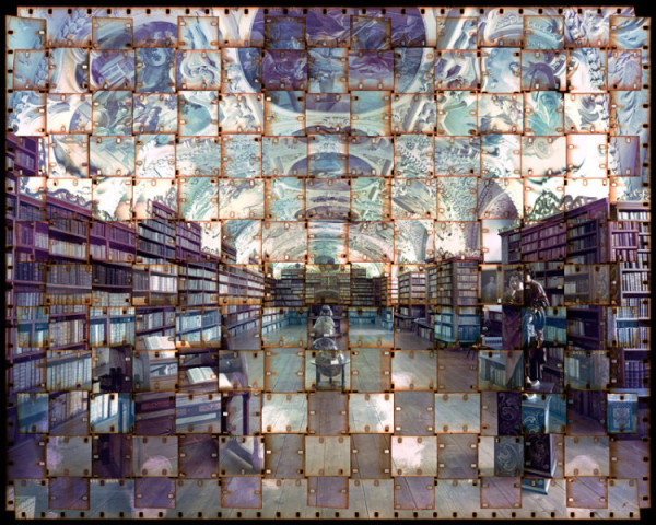 czeska biblioteka - mozaika 2