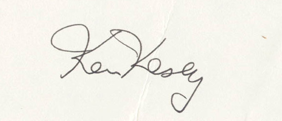 Kesey-podpis