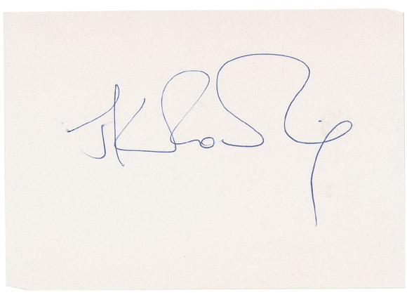 Rowling-podpis