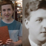 13-latek dostał w prezencie książkę, która prawie 100 lat temu należała do łudząco podobnego chłopca o identycznym imieniu i nazwisku