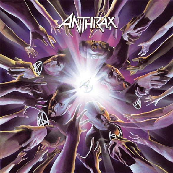Okładka Alexa Rossa do płyty Anthrax "We've Come For You All".