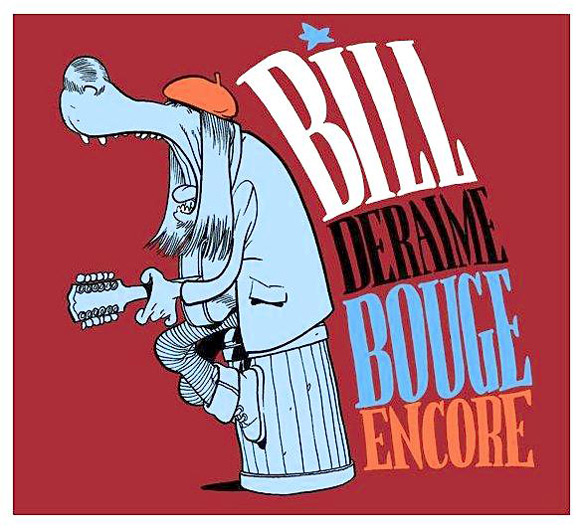 Okładka Zepa do płyty Billa Deraime'a "Bouge Encore".
