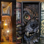 Książkowe wnęki – niezwykłe dioramy, które przydają domowej biblioteczce magii