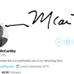 Po raz drugi ktoś podszywał się na Twitterze pod Cormaca McCarthy’ego. Serwis nadał nawet profilowi status zweryfikowanego konta