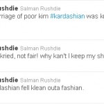 Salman Rushdie napisał limeryk o rozwodzie Kim Kardashian