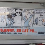 Komiksy o stanie wojennym w białostockich autobusach i Muzeum Wojska