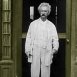 Mark Twain na jedynym istniejącym filmie zarejestrowanym przez Thomasa Edisona