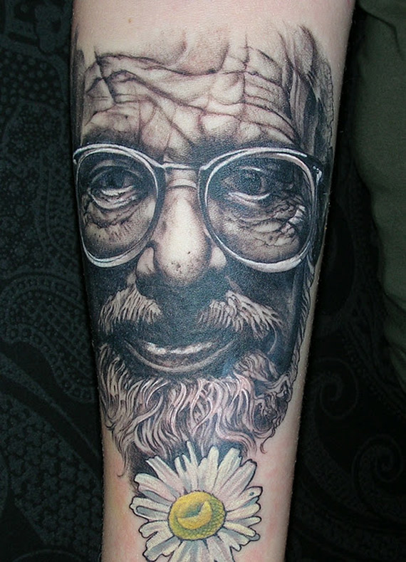 podobizna Allena Ginsberga