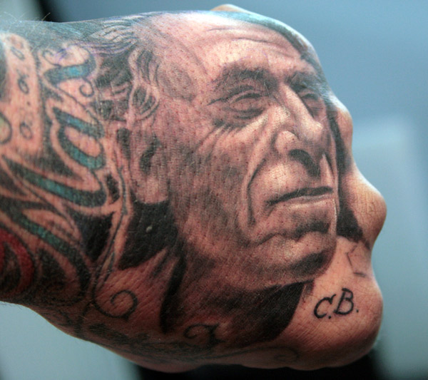 podobizna Charlesa Bukowskiego