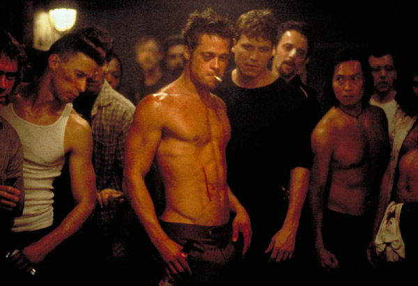 Brad Pitt w Fight-Club