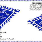 2. targi książki artystycznej Rookie Book Fair w Poznaniu