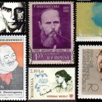 Słynni pisarze na znaczkach pocztowych