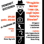 Czytanie fragmentów książki „Przyjdzie Mordor i nas zje?” oraz spotkanie z Ziemowitem Szczerkiem w krakowskim Teatrze Barakah