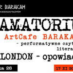 Aktorzy krakowskiego Teatru Barakah przeczytają opowiadania Jacka Londona