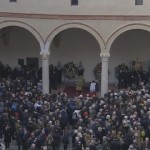 Na Zamku Sforzów w Mediolanie odbył się pogrzeb Umberta Eco