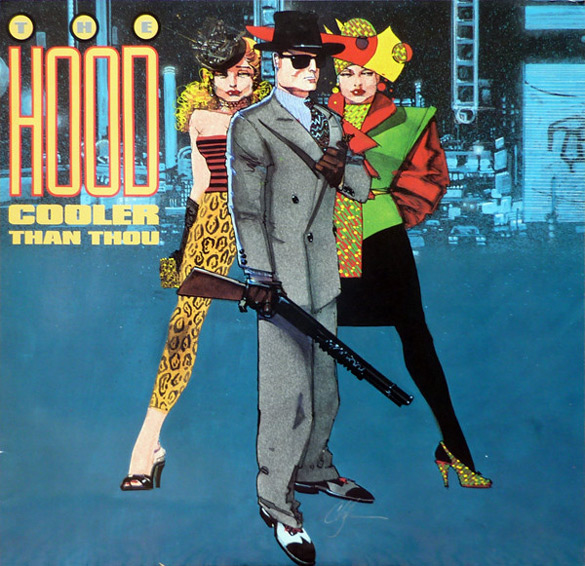 Okładka Howarda Chaykina do płyty The Hood "Cooler Than Thou".