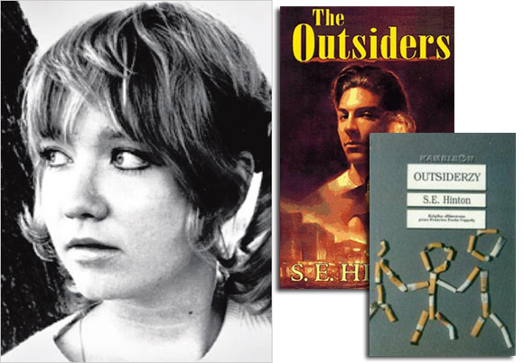 Autorka Susan E. Hinton i jej powieść "Outsiderzy".
