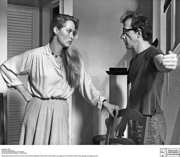 Meryl Streep i Woody Allen w "Manhattanie". (fot. United Artists)