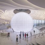 Nowa chińska biblioteka przypomina kształtem oko