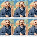 Kazachski poeta Abaj Kunanbajuła na polskim znaczku pocztowym