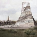 Wieża książek w Warszawie. Projekt zagranicznych architektów na nowoczesną bibliotekę w stolicy