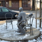 Pomnik Jana Himilsbacha w Mińsku Mazowieckim zniszczony przez 16-latka