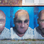 Potrójny portret Jakuba Żulczyka w Amsterdamie. Zobaczcie graffiti wykonane przez polską artystkę
