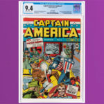 Pierwszy zeszyt komiksowy „Kapitan Ameryka” sprzedany za ponad 3 miliony dolarów